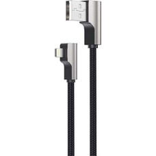 Aukey USB cable Aukey USB-A - Lightning 2 m Black (CB-AL01 BLACK)