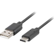 Lanberg USB cable Lanberg USB-A - 1.8 m Black (CA-USBO-20CU-0018-BK)