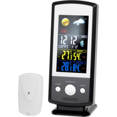 Mesko | MS 1177 | Black | Colorful Digital Display | Weather station