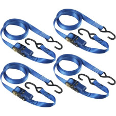 Masterlock Master Lock 4 Ratchet tie-down with S-Hooks 5m blue  4367EURDAT