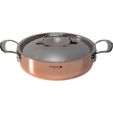 De Buyer Prima Matera Saucepot copper/steel low 24cm induction