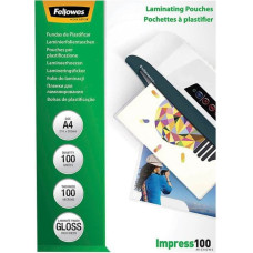 Fellowes LAMINATOR POUCH GLOSSY/A4 100 100PCS 5351111 FELLOWES