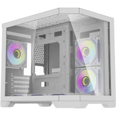 Darkflash Darflash FT418 computer case + 6 aRGB fans (white)