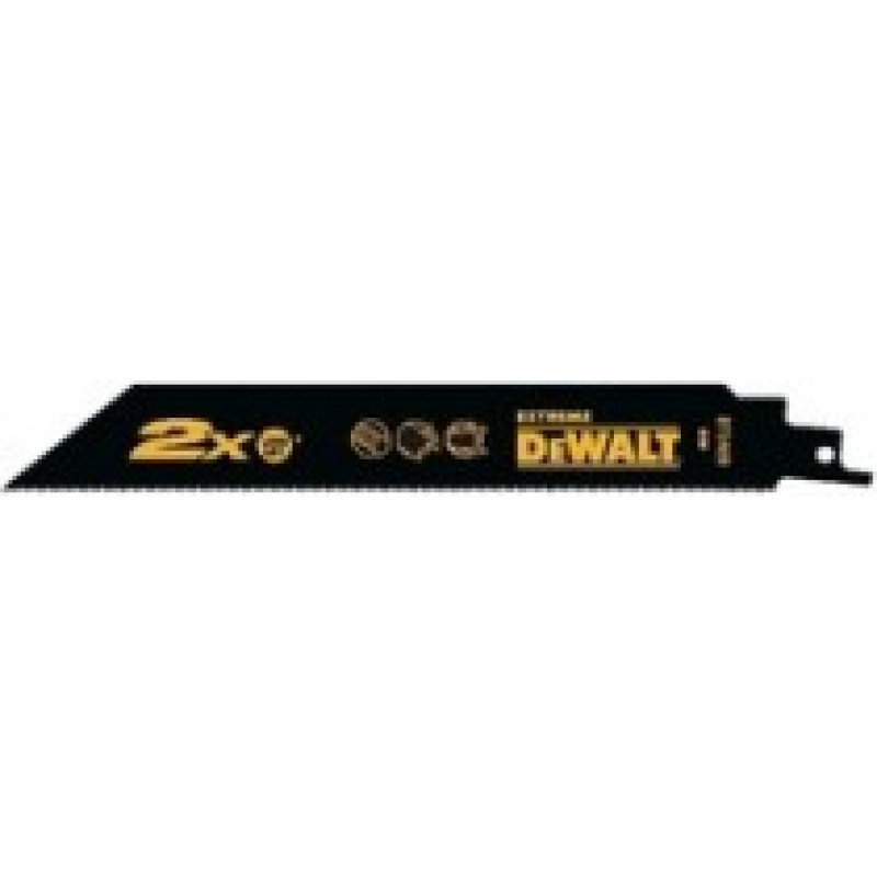 Dewalt BRZE.SZABL. 228x2,5mm /5szt. 10 TPI SZYBCIE CIĘCIE ELEMENTY WIELOMATERIAŁOWE