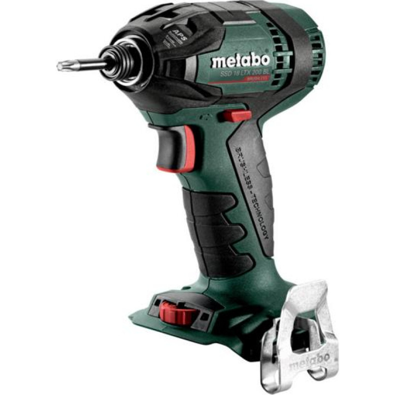 Metabo ZAKRĘTARKA UDAROWA 18V 200Nm BEZ AKUMULATORÓW I ŁADOWARKI METALOC SSD 18 LTX 200 BL