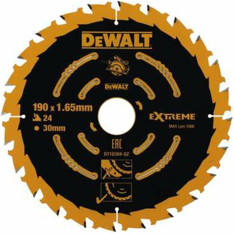 Dewalt PIŁA TARCZ.165x20mmx40z