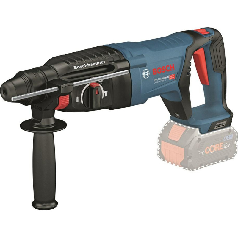 Bosch MŁOTOWIERTARKA GBH 18V-26 D SOLO 2,5J WALIZKA