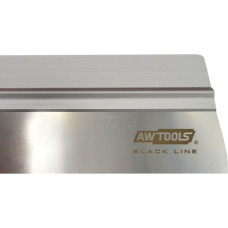 Awtools AW STAINLESS STEEL FACADE TAPING KNIFE 475/60/ RUBBER HANDLE BLACK LINE