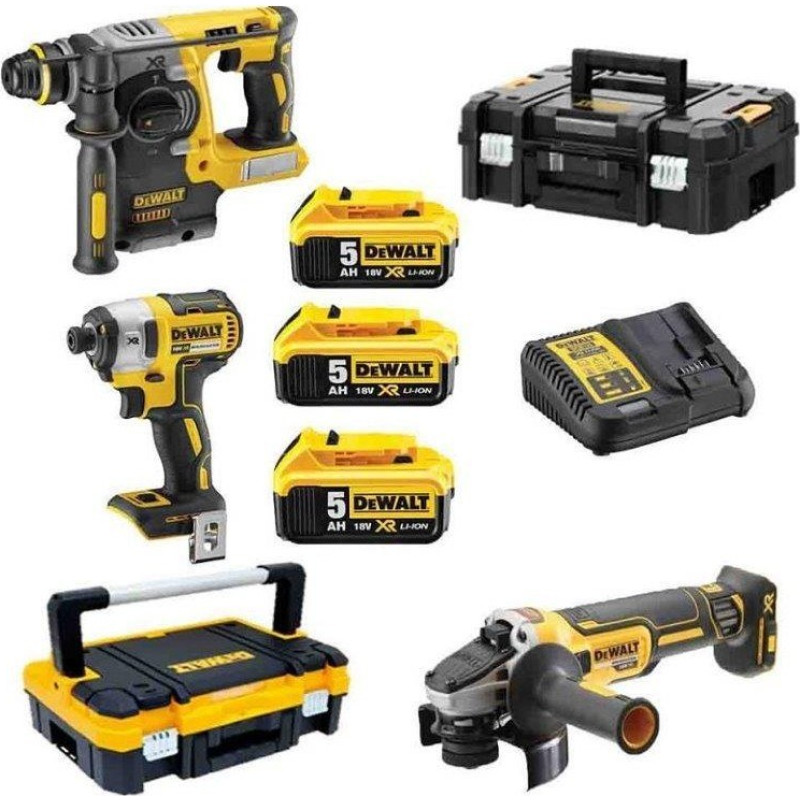 Dewalt .ZESTAW COMBO 18V (DCF887+DCH273+DCG405) DCK305P3T-QW