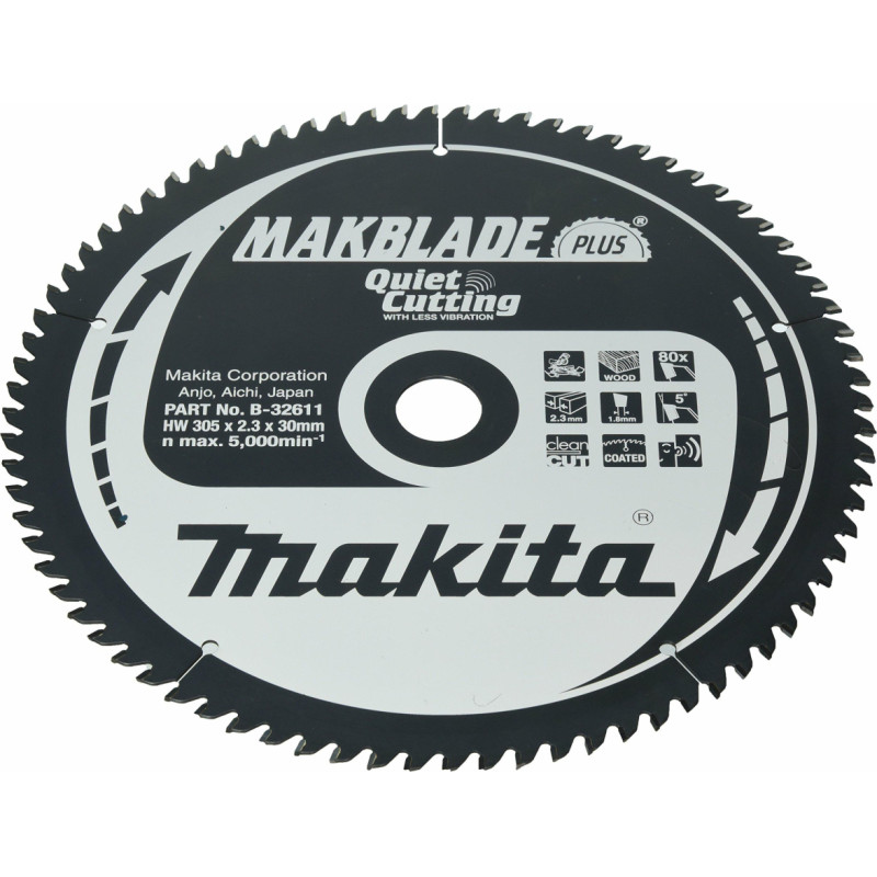 Makita PIŁA TARCZOWA  305x30x80z MAKBLADE PLUS DREWNO