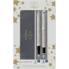 Parker IM Brushed Metal C.C. DuoSet incl. Gift Box