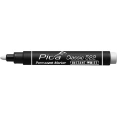 Pica-Marker Pica Permanent Marker INSTANT white, Bullet Tip,  1-4mm