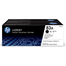 HP 83A 2-pack Black Original LaserJet Toner Cartridges