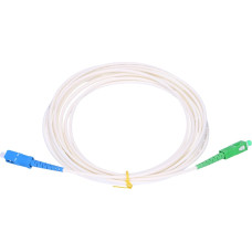 Extralink SC/UPC-SC/APC | Patchcord | LSZH, Single mode, Simplex, G.657B3, 3mm, Easy Flex, 15m