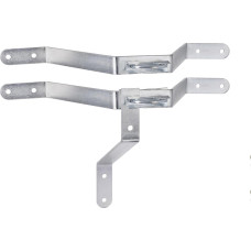 Extralink K250 | Mast mount | 250mm, with u-bolts M8, steel, galvanized