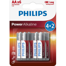 Philips Power Alkaline Baterija LR6P6BP/10