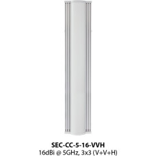 Rf Elements SEC-CC-5-16-VVH | Sector antenna | MIMO, 5GHz, 16dBi, 3x RP-SMA