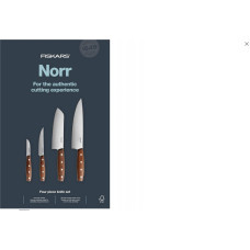 Fiskars ZESTAW 4 NOŻY NORR