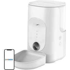 Dogness F16 WiFi 5G 4L smart food dispenser with plastic container (white)