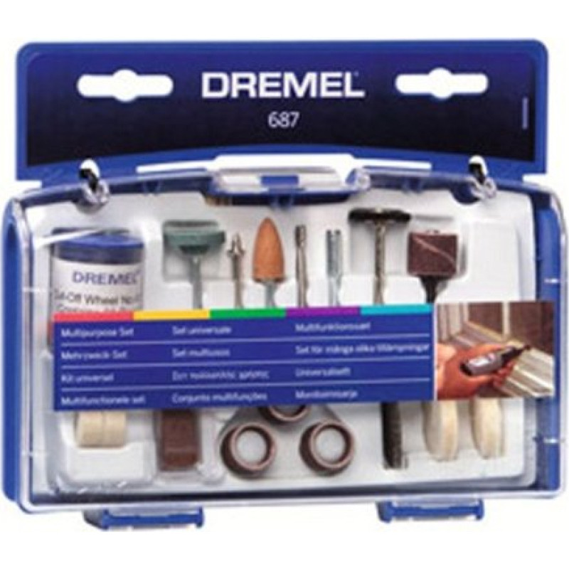 Dremel Universal set for polishing 687 52 parts