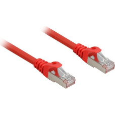 Sharkoon network cable RJ45 CAT.6a SFTP LSOH red 10,0m - HalogenFree