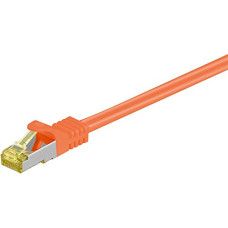 Goobay Patch cable SFTP m.Cat7 orange 5,00m - LSZH