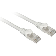 Sharkoon patch network cable SFTP, RJ-45, with Cat.7a raw cable (white, 10 meters)