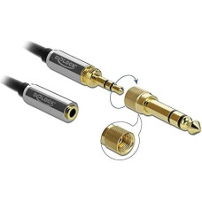 Delock jack extension cable 3.5mm 3pin male> female