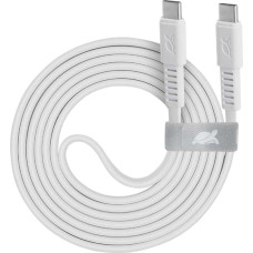 Rivacase CABLE USB-C TO USB-C 2.1M/WHITE PS6005 WT21 RIVACASE