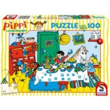 Schmidt Spiele Schmidt games coffee party with Pippi, jigsaw puzzle (100 pieces)