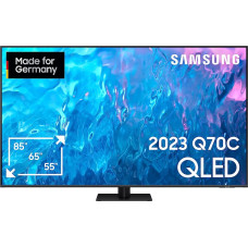 Samsung GQ-85Q70C, QLED television (214 cm (85 inches), titanium, UltraHD/4K, HDMI 2.1, twin tuner, 100Hz panel)