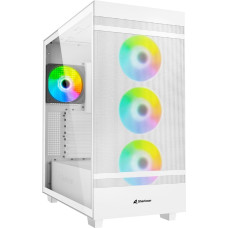 Sharkoon Rebel C50 RGB, tower case (white, tempered glass)