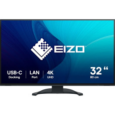 Eizo EV3240X-BK, LED monitor - 32 - black, UltraHD/4K, LAN, USB-C