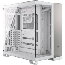 Corsair 6500X , Tower case (white/aluminum, tempered glass x 2)