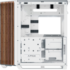 Apnx V1-W-WT-v1 (white/wood, tempered glass x 2)