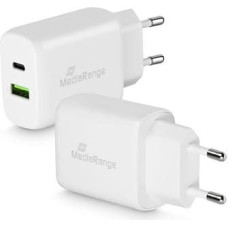 Mediarange POWER ADAPTER USB/USB-C 25W/FAST MRMA112 MEDIARANGE