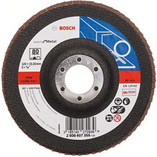 Bosch flap disc X551 Expert for Metal 125 mm (80 grit)
