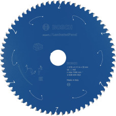 Bosch circular saw blade Expert for Laminated Panel, 216mm, 66Z (bore 30mm, for table saws)