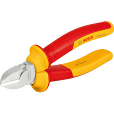 Bosch VDE diagonal side cutters Professional 160mm, cutting pliers (red/yellow)