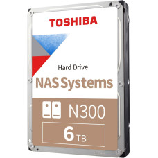 Toshiba N300 6 TB, hard drive (SATA 6 Gb/s, 3.5, retail)