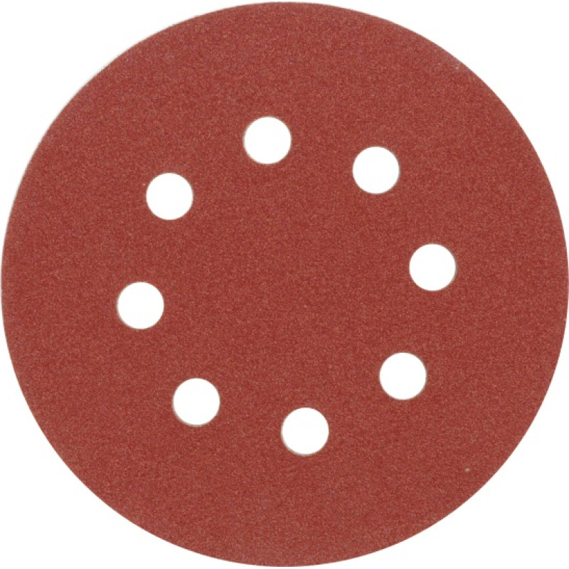 Toya VOREL KRĄŻEK ŚCIERNY 125mm Z OTWORAMI kpl. 5szt  P-40 08574