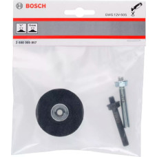 Bosch backing pad 50mm with R-type holder, sanding pad (black, Quick Lock, for GWG 12V-50 S Professional)