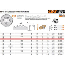 CMT PIŁA DO CIĘCIA POPRZECZNEGO, OBRÓBKA WYKAŃCZAJĄCA HM 184x30x2,6/1,6 Z=40