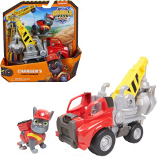 Spinmaster Spin Master Rubble & Crew - Crane Construction Vehicle with Charger Figure, Toy Vehicle