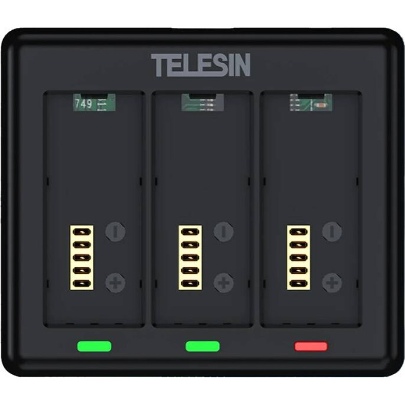Telesin Charger for 3 batteries for GoPro HERO 13 Telesin (S0-BCG-12-TGP)