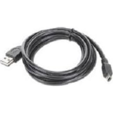 Gembird CABLE USB2 AM-MINI 1.8M BLACK/CCP-USB2-AM5P-6 GEMBIRD