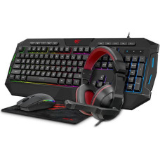 Havit Gaiming set 4in1 Havit GAMENOTE KB675CM headphones + keyboard + mouse + mouse pad