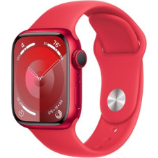 Apple Watch Series 9 GPS 41mm (PRODUCT)RED Aluminium Case with (PRODUCT)RED Sport Band - M/L