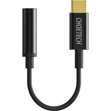 Choetech Adapter Choetech AUX003 USB-C to 3.5mm Audio Jack Adapter (black)