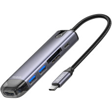 Mcdodo HU-7420 10-in-1 USB-C Hub (USB-C, HDMI, VGA, USB3.0*2, USB3.0*2, SD, TF)